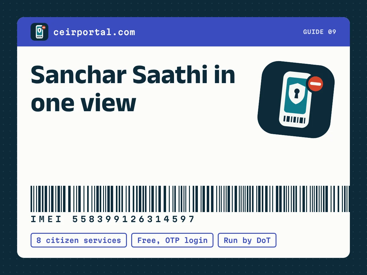Sanchar Saathi in one view